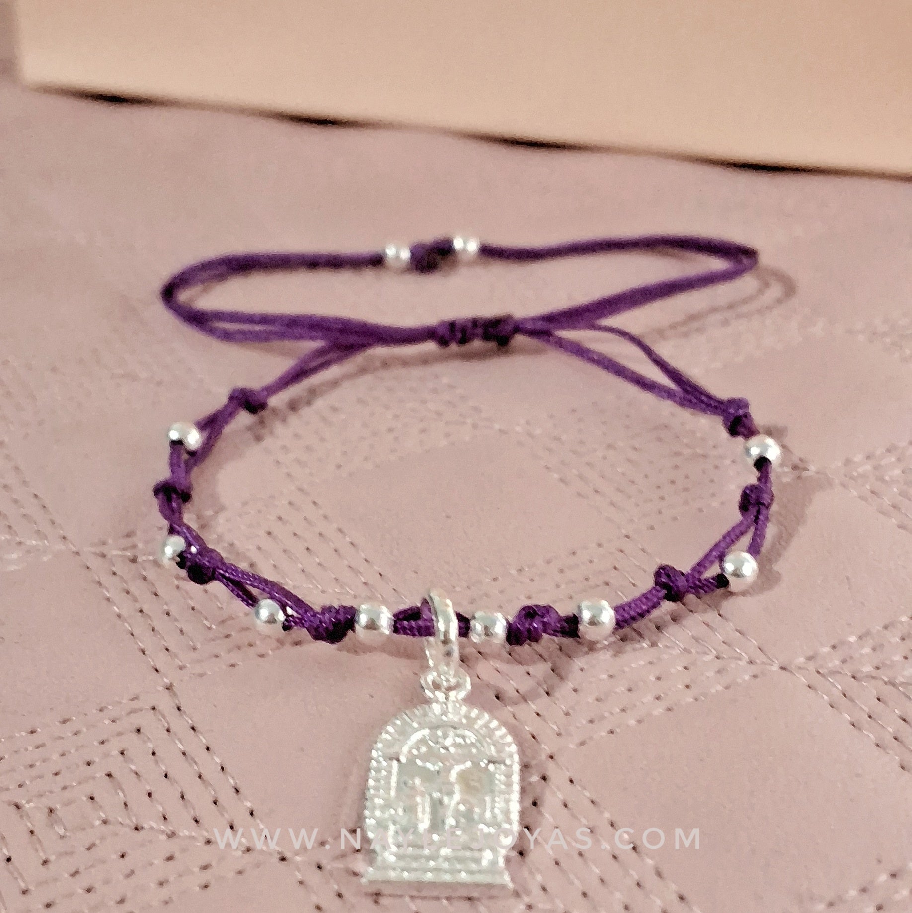 Pulseras Tejidas Señor de Los Milagros